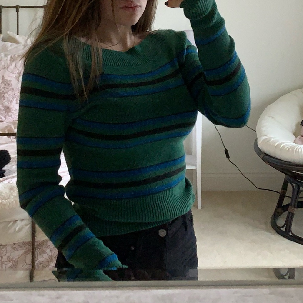 Green sweater
